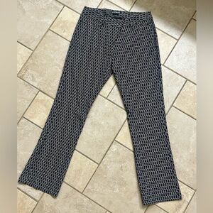 Express Black and White Patterned Trousers
